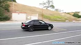 Busty milf queening teen beauty with face sitting