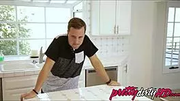 neighbor wonders if step dad’s secretly banging the teen next door