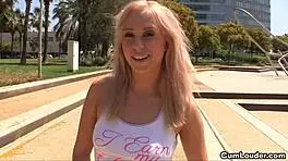 Teen Carla Cox loves hard core sex, particularly penetration and facial in her erotic video