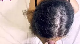 Girlfriend Blowjob And Passionate Fucking After