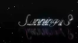 Naked redhead teen plays with water lily