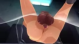 i-i mean teen handjob and sex scene in hentai with cumshot