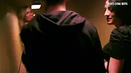 Girls night turns nasty group sex