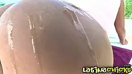 I love Juliana's big ass in that pool cleaner role, teen latina fun!