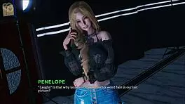 Teen 3D game with 18-year-old girls with big boobs
