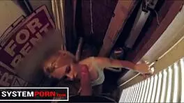 Intensely fucking girlfriend in public places part 1