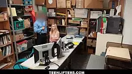 Teenlifters - Fucked Skinny Blonde Shoplifter Zoe Parker After Deal!