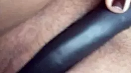 She masturbates with pink toy then dp