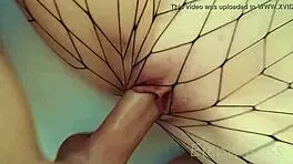 hey, elena ross bends over in lingerie for big cock