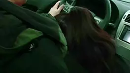 young hitchhiker thanks him with bareback fuck