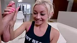 Blonde hottie Ivy Stone in intriguing casting