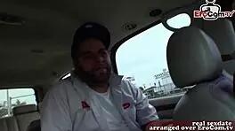 Small Tits British Student Teen Picked Up and Fucked