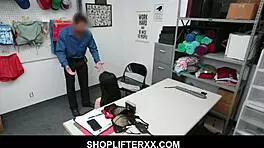 Brunette Pawg Teen 18+ Punished With Blowjob By Perverted Cop