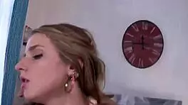 Skinny cutie masturbates then anal stretched.