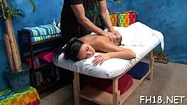 Brazzers massage turns nasty with teen 18+ fucking, tight oiled body licking, and sexy tight pussy sex.