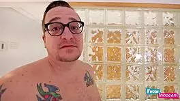 Fresh And Innocent Super Cute Teen Sucks Two Big Cocks Simultaneously