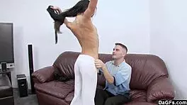 Party Planner Gets Cumshot on Pussy