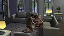 Teen Introduced To New Family Orgy With Lesbian Cumshots