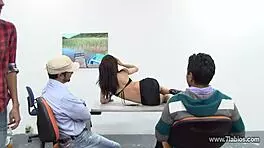 Conversational-Emoji teen 18+ gets pro training for porn with sexy oral positions! 🔥