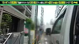 Part1 【fカップ パイパン美女と中出し旅】モバイルバッテリーを借りて夏休み直前の女のコとパコパコsp！！脱ぐと凄い！？fカップおっぱい炸裂！av鑑賞でムラムラ 露天風呂で性欲解消パイパンマ●コにオモチャ責め！中出しセックス後も電マでオナる性豪美女をヤり倒せwww