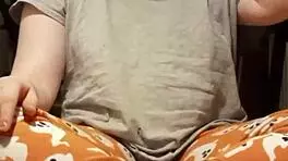 Dirty feet of a young girl while using a cam
