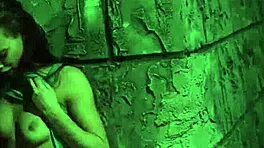 hardcore bondage! rough gangbang slut outdoor!