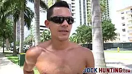 this amateur dude got picked up and his tight ass got fucked in various positions