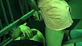 My first outdoor excursion with stepdad and my friend as the two dominant daddies