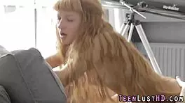 Latina Teen Swallows Drink In Intriguing Encounter