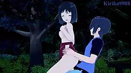 Iris And Erika Intense Sex - Pokemon Hentai