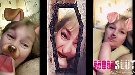 Blonde mature amateur sucks like a young slut