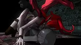 Succubus slimes, do you want girls in 3D hentai?