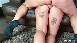 Teen Mit Sexy Rundungen Hart Im Doggy Gefickt Mit Arsch Cum - German Teen 18+