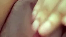 Indian Babe Rubs Her Slutty Wet Cunt Before Work!