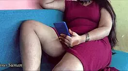 Stepbrother Catches Chubby Stepsister Masturbating with BF!