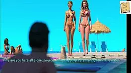 Hey, a wife and her stepmother get into some blonde cartoon fun.