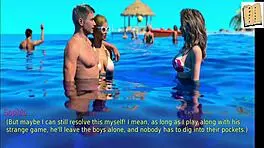 Hey, a wife and her stepmother get into some blonde cartoon fun.