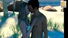 Hey, a wife and her stepmother get into some blonde cartoon fun.