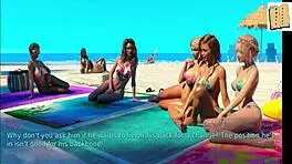 Hey, a wife and her stepmother get into some blonde cartoon fun.