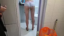 risky solo play watching my niece during house cleaning