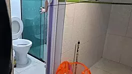 risky solo play watching my niece during house cleaning