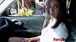 Step Daughter Bribes With Sloppy Blowjob