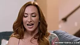 Horny new solo model Freshwater Lynn enjoying sexual relations with her stepmom Sophia Locke