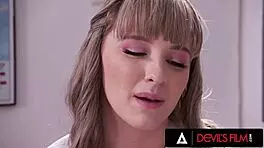 Devils Film - Naughty Teen 18+ Melody Marks Interacts With Teacher In Classroom Scenario