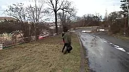 Old Man Fucks Teen Outdoor in Shaved Pussy Scene with Cunilingus