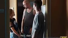 Father-In-Law And Teen 18+ In Cuckold Greed Unveiled Scene