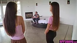 Teen Gamer BFFs Fuck While Playing!