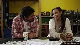 omg, this cockloving teen 18+ rides fat cock so good! 😍