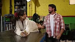 omg, this cockloving teen 18+ rides fat cock so good! 😍