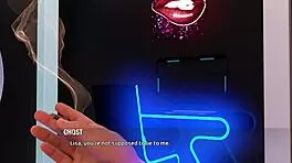 A hilarious movie accompanied by a beautiful blonde in a threeway Seks